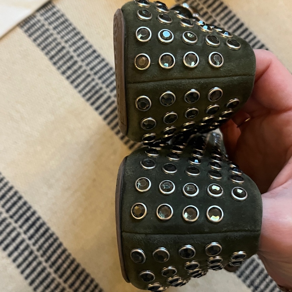 Alaia Studded Ballet Flats - Picture 6 of 9